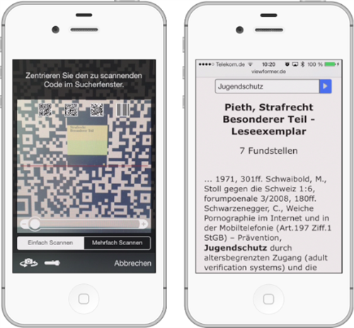 viewformer_book_suche_only_iphone_qr